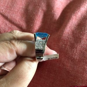 Park Lane Blue stone ring